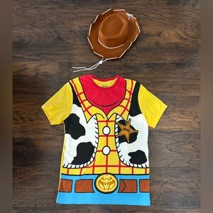 Disney Woody Costume T-Shirt - Yellow, Red, Blue